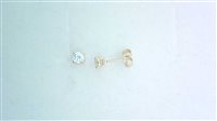 Boucles d'oreilles 9KT in Or jaune Zirconia 9K P.L. ZIRC G 1.00